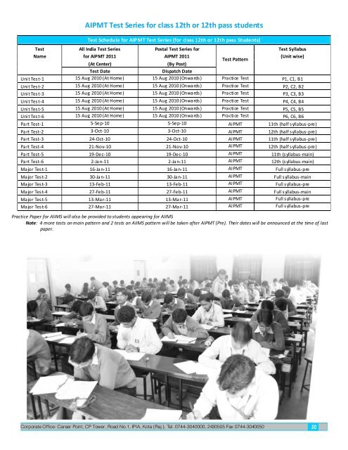 Study Material Package - Career Point