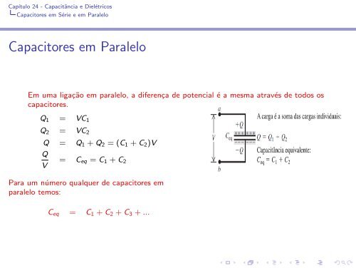 Capítulo 24 - Capacitância e Dielétricos