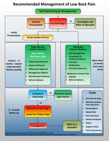 Recommended Management of Low Back Pain - GPSC