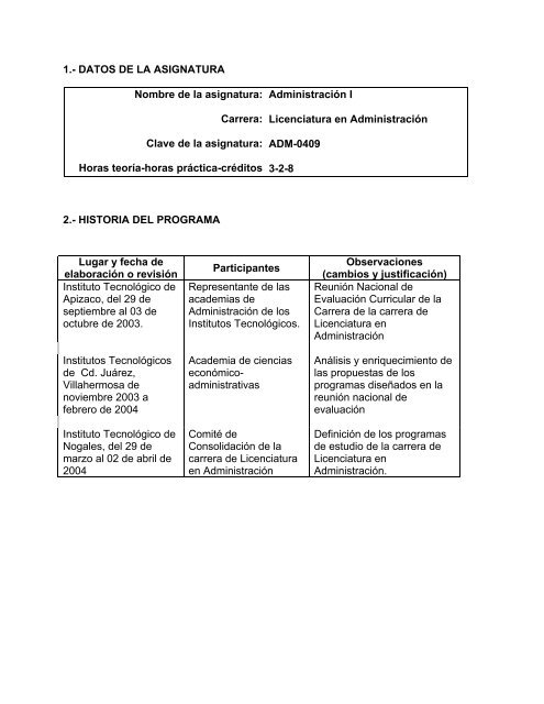 Administracion I_LAE.pdf - Manual Normativo AcadÃ©mico ...