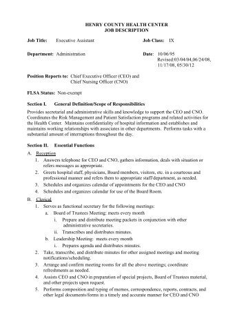 primary care assistant job description