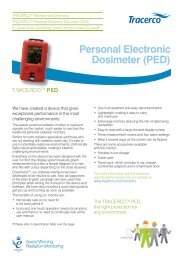 Personal Electronic Dosimeter (PED)