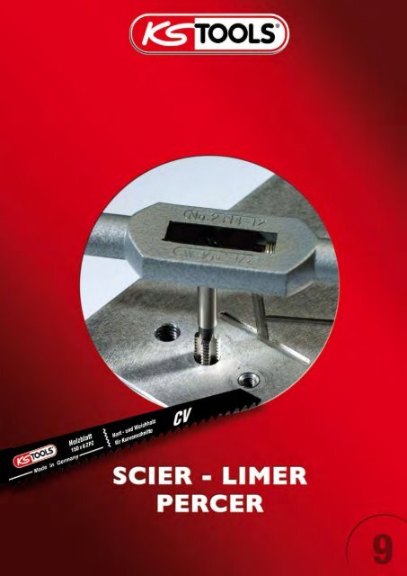KS TOOLS 161.0324 Lime carrée bâtarde sans manche L.150 mm