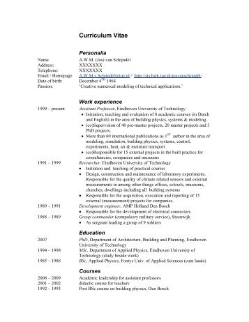 Curriculum Vitae