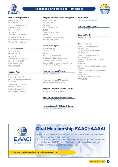 Preliminary Programme - EAACI