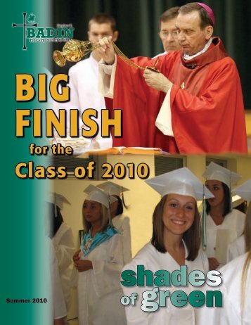Class of 2010 - Stephen T. Badin High School