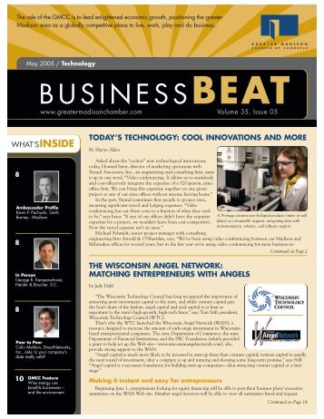 BUSINESSBEAT - Madison Magazine