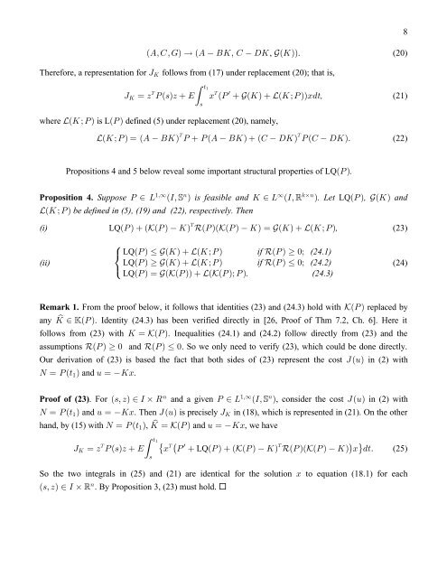 1 Upper-Lower Solution Method for Differential Riccati Equations ...