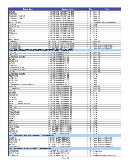 Trustmark/Starmark Formulary Drug List April 2008 - Resource ...