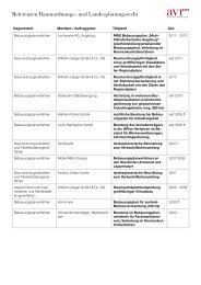 Raumordnungsverfahren - Andrea Versteyl