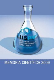 MEMORIA CIENTÃFICA 2009 - IISPV