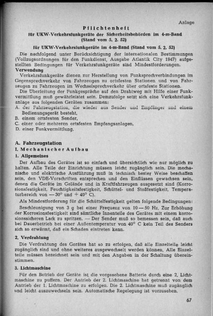 Pflichtenheft 1952 - Klaus Paffenholz