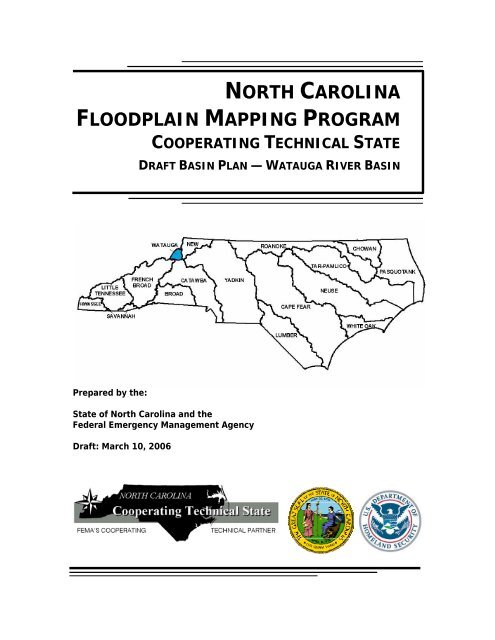 watauga river basin - North Carolina Floodplain Mapping Program