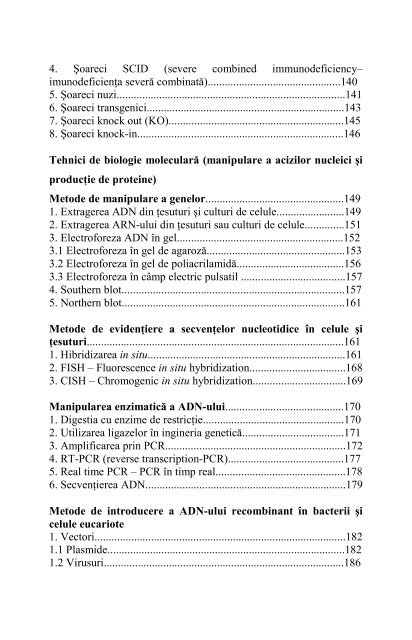 Tehnici utilizate in imunologie - PIM Copy