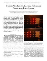 Dynamic Visualization of Antenna Patterns and Phased Array Beam ...