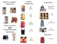 Dress Code Guide