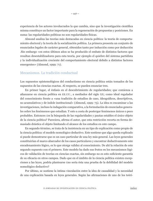 InvestigaciÃ³n en Ciencia PolÃ­tica - Facultad de Trabajo Social