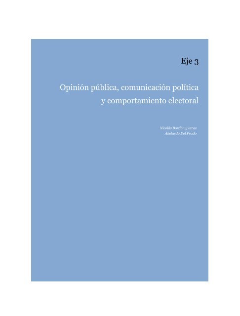 InvestigaciÃ³n en Ciencia PolÃ­tica - Facultad de Trabajo Social