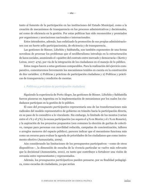 InvestigaciÃ³n en Ciencia PolÃ­tica - Facultad de Trabajo Social