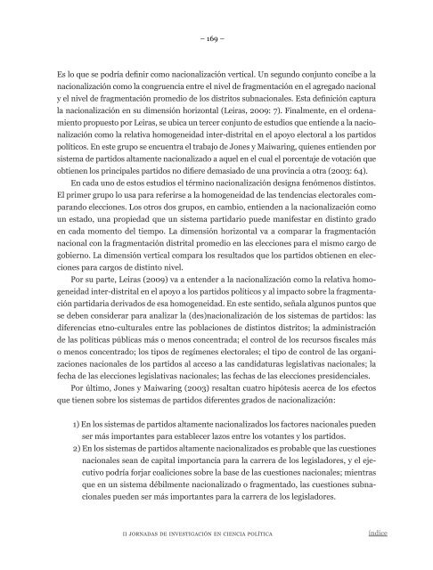 InvestigaciÃ³n en Ciencia PolÃ­tica - Facultad de Trabajo Social