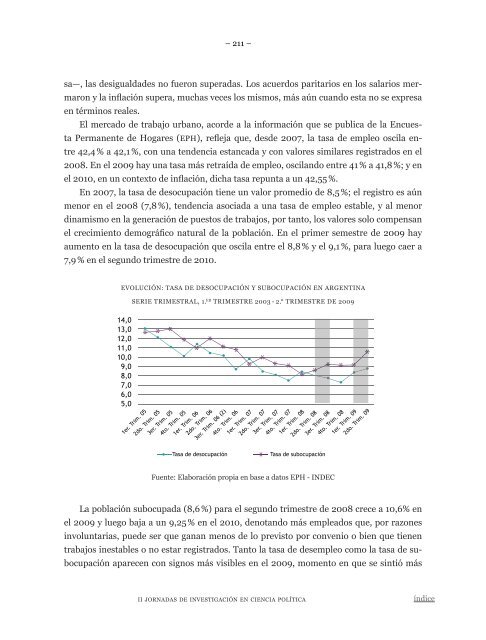 InvestigaciÃ³n en Ciencia PolÃ­tica - Facultad de Trabajo Social