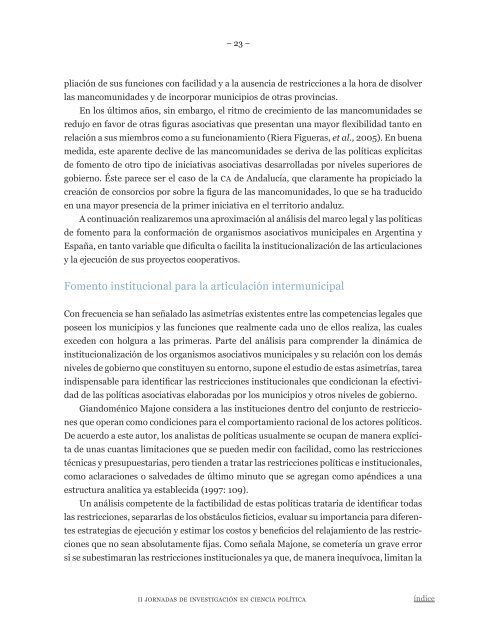 InvestigaciÃ³n en Ciencia PolÃ­tica - Facultad de Trabajo Social