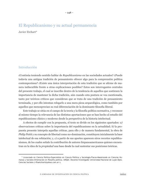 InvestigaciÃ³n en Ciencia PolÃ­tica - Facultad de Trabajo Social