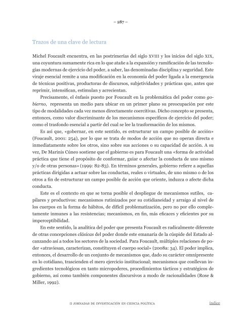 InvestigaciÃ³n en Ciencia PolÃ­tica - Facultad de Trabajo Social