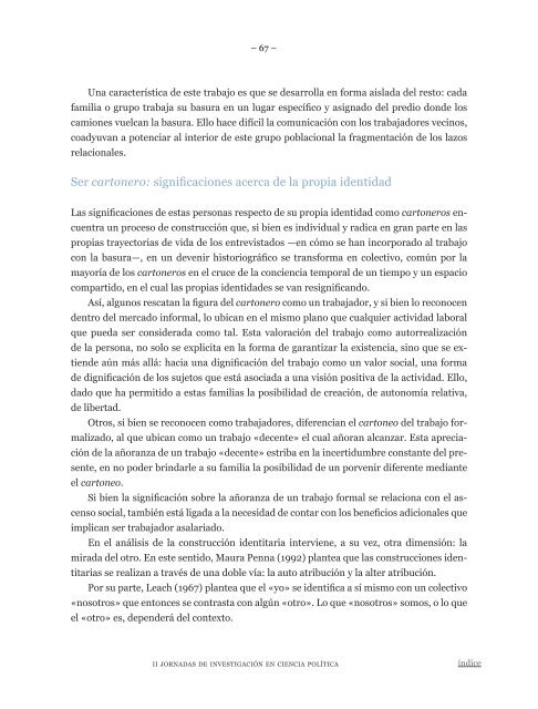 InvestigaciÃ³n en Ciencia PolÃ­tica - Facultad de Trabajo Social