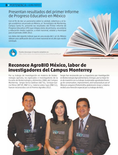 Edición 97 Enero - Marzo 2013. - Exatec - Tecnológico de Monterrey