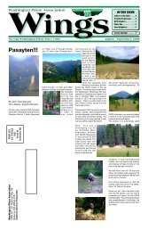 Pasayten Airstrip - Washington Pilots Association