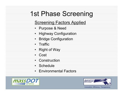 Whittier Bridge I-95 Improvement Project Newburyport/Amesbury ...