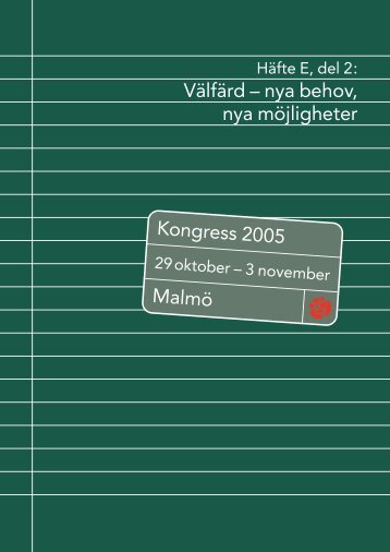 HÃ¤fte E-2 - Socialdemokraterna