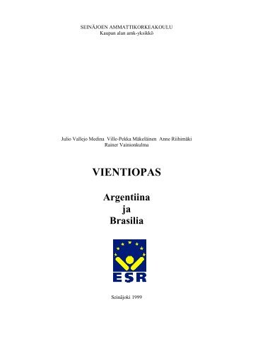 Vientiopas Argentiina ja Brasilia - Mol.fi