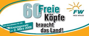 Wir FW wollen - Freie Wähler Bayern