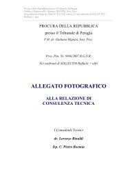 ALLEGATO FOTOGRAFICO - Injustice in Perugia