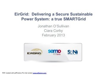 2013-02-01 IEI presentation DS3 Smartgrid FINAL - Eirgrid