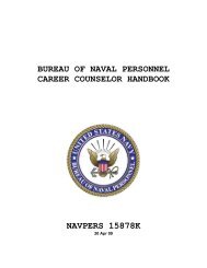 NAVPERS 15878K, Career Counselor Handbook