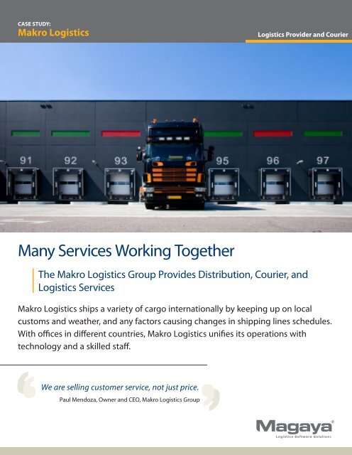 Makro Logistics - Magaya