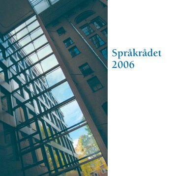 Språkrådet 2006
