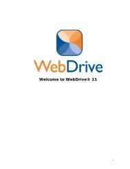 WebDrive User's Guide - South River Technologies