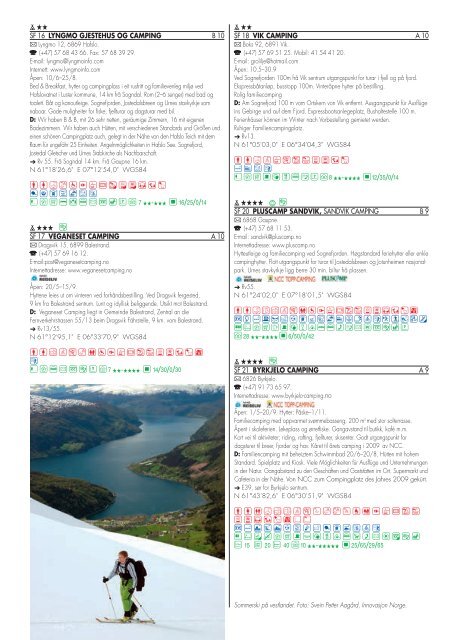 Norwegian Campingguide - Norsk Campingguide