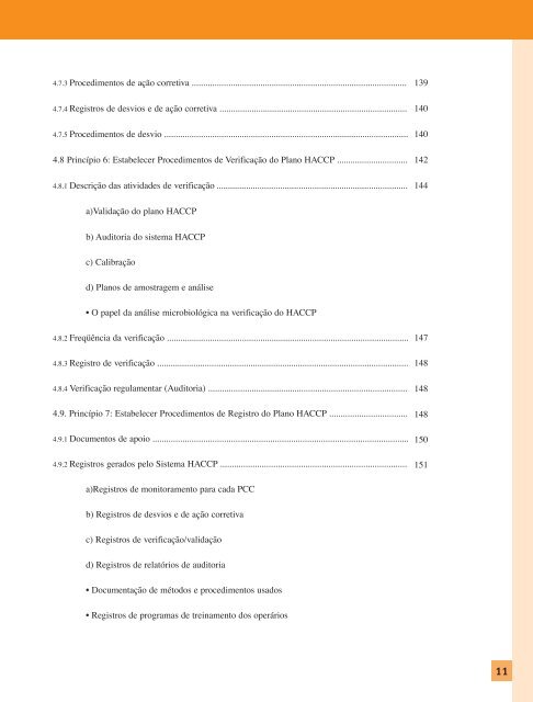 haccp - Inocuidade de Alimentos