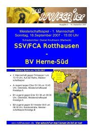 Ausgabe 3 - SSV Rotthausen