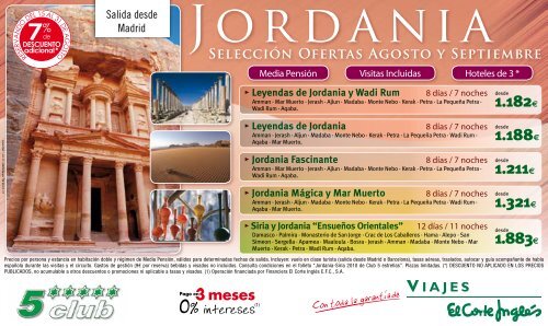 JoRDAniA - Viajes El Corte InglÃ©s