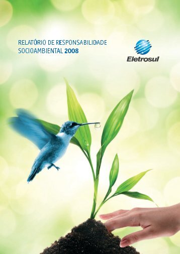 RelatÃ³rio de Responsabilidade Socioambiental 2008 - Eletrosul