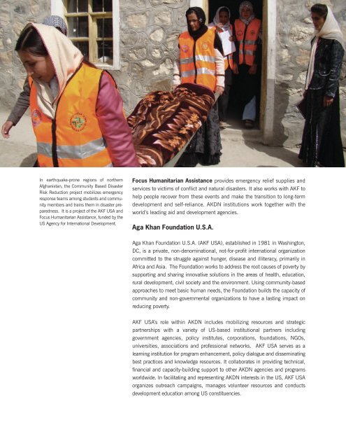 2010 Annual Report: Civil Society - PartnershipsInAction