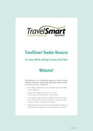 TravelSmart Teachers Resource - Introduction - TravelSmart Australia