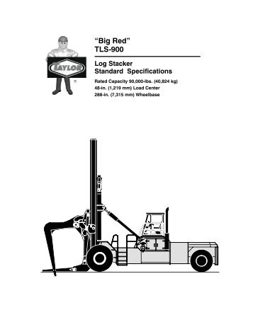 Spec Sheet - Taylor Machine Works