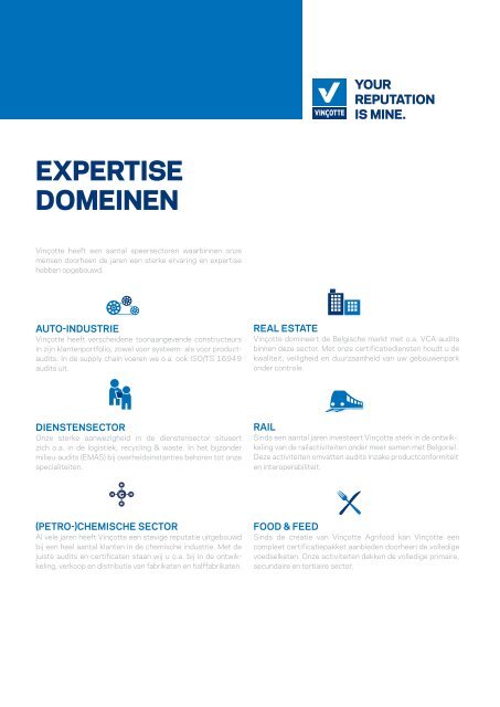 VinÃ§otte systeem- certificatie